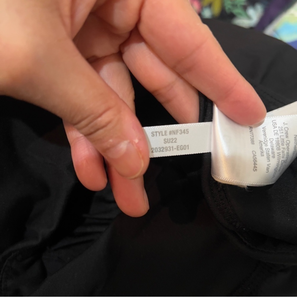 Madewell- MLW Black Running Shorts Small - Picture 4 of 6
